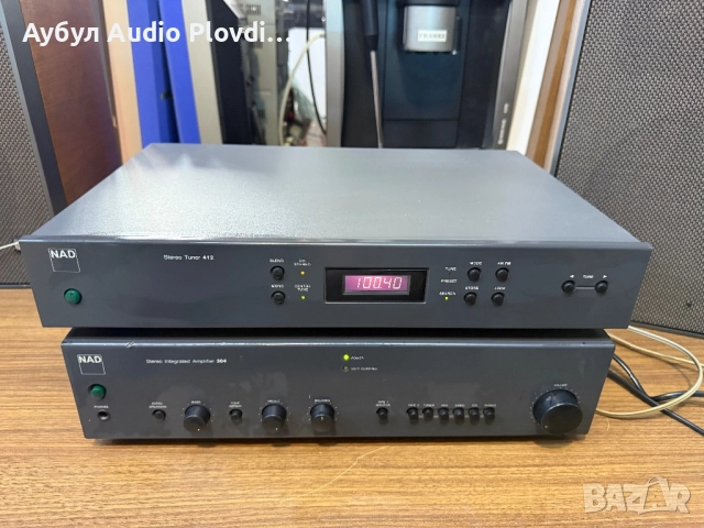 NAD 304 УСИЛВАТЕЛ и NAD 412 РАДИО, снимка 3 - Ресийвъри, усилватели, смесителни пултове - 52184904