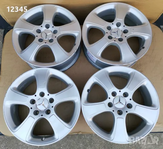 16’’5x112 originalni za mercedes 16”5х112 оригинални за мерцедес-№342, снимка 1 - Гуми и джанти - 46906203