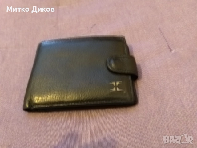Портфейл Х №9 естествена кожа 115х90мм, снимка 2 - Портфейли, портмонета - 52905436