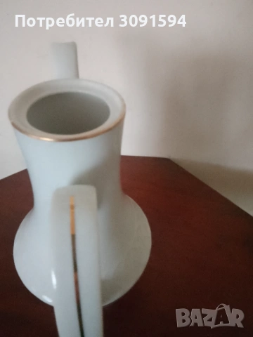 Кана порцелан златен Кант , снимка 4 - Аксесоари за кухня - 53831497