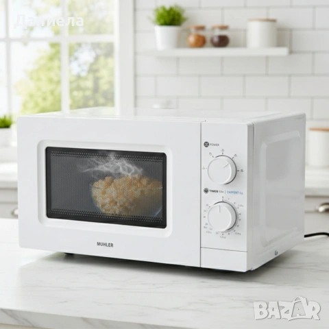 Микровълнова фурна MUHLER MO-5009 20L – 700W, механичен контрол