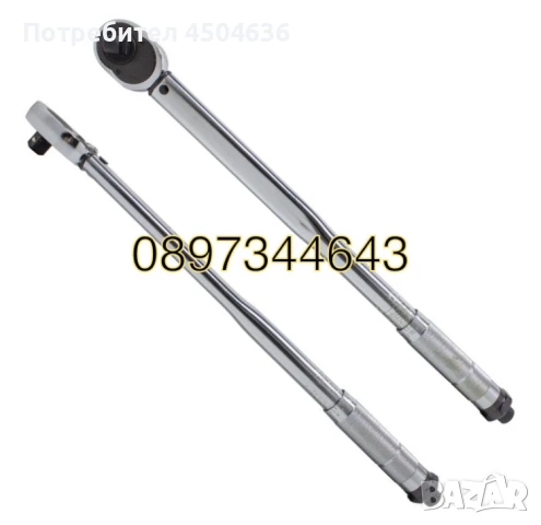 Динамометричен ключ RockForce 1/2 28–210 Nm, снимка 2 - Ключове - 50967782