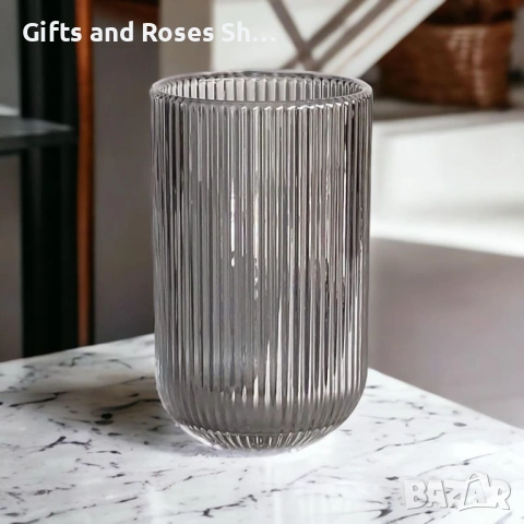 Нова серия чаши в графитен цвят и релефно стъкло, снимка 3 - Чаши - 53895998