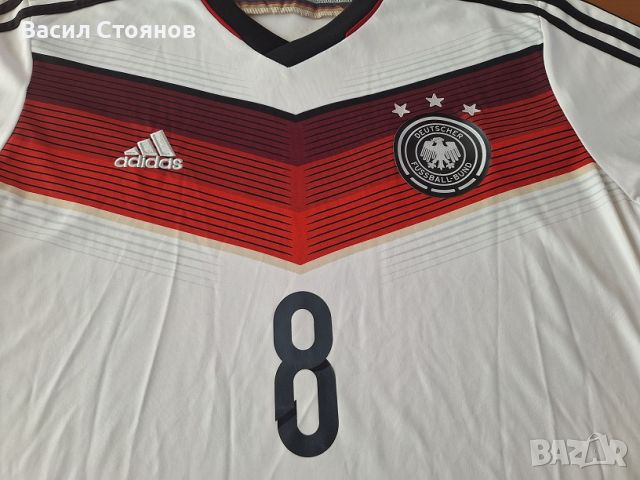 Германия / Germany ADIDAS #8 Ozil Световно първенство 2014г. - размер XL, снимка 3 - Фен артикули - 24803997