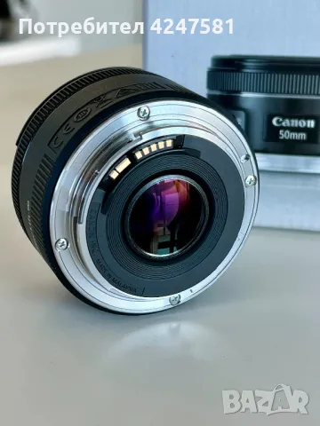 Canon EF 50mm f/1.8 STM, снимка 2 - Обективи и филтри - 47965008