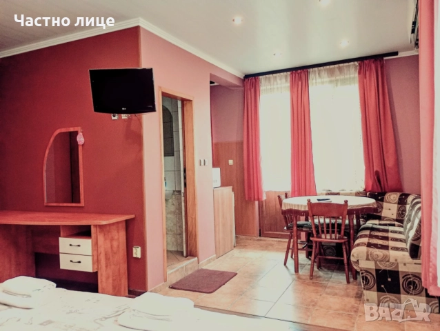 Студио за нощувки с кухня, пералня, тераса на 5 мин. с кола от Военно морско училище Варна, снимка 5 - Квартири, нощувки - 11764872