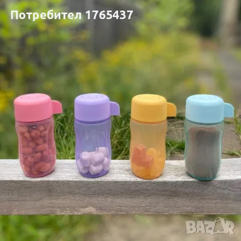 Tupperware бутилки с вместимост 90 мл, комплект 4 бр., снимка 8 - Други - 48329831