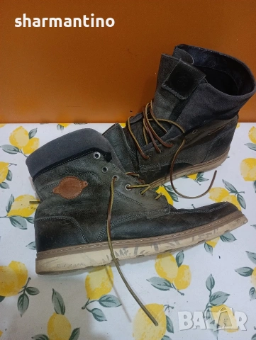 Brunotti N 46 кожени боти, снимка 2 - Мъжки боти - 53468619