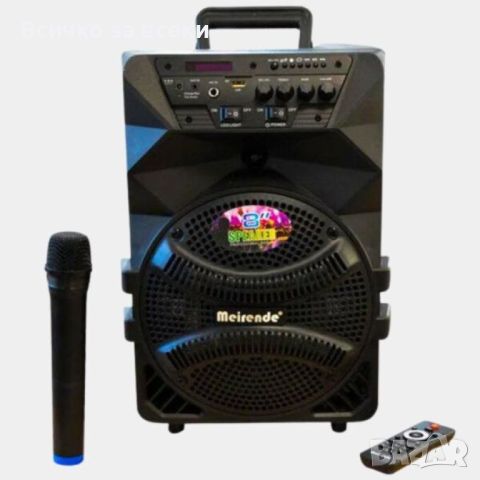 Bluetooth Караоке Тонколона M e i r e n d e MR-218A 8″