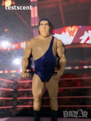 Екшън фигура WWE Andre the Giant Андре Гиганта играчка figure Mattel Basic Series, снимка 2 - Колекции - 48506708