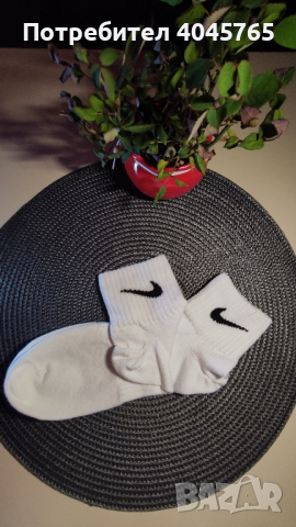 Чорапи Nike бели, снимка 1 - Други - 45010996