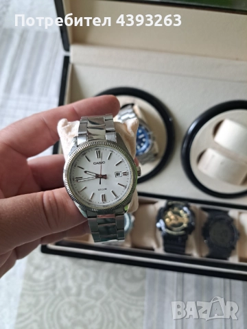 Сет от 5 часовника + кутия за навиване , снимка 8 - Мъжки - 52570117