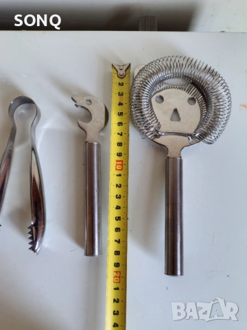 Марков Бармански Комплект WMF Cromargan Faces, снимка 7 - Обзавеждане за заведение - 53177609