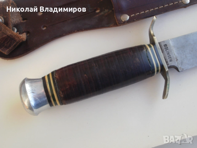 Нож Solingen немски оригинален германски солинген, снимка 9 - Ножове - 52913377