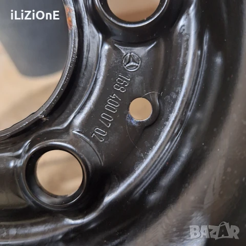 Резервна гума 15 цола от Mercedes Мерцедес А класа W168, снимка 5 - Части - 51331298