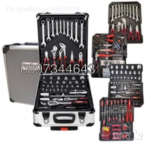 Куфар с инструменти 499 части Stahlmayer