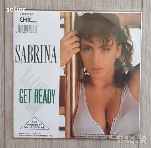 SABRINA - " BOYS" MAXI SINGLE Немско издание 1987г Малка плоча 7-ца Състояние на винила :NEAR MINT С, снимка 2 - Грамофонни плочи - 47238208