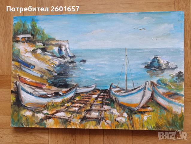 Венелин Петров, картина масло