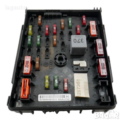 Бушонно табло Volkswagen Passat (B7) 2010-2014 ID:159998 ОЕМ №3C0937125A, 3C0937125, 5N0937123B, снимка 2 - Части - 54268314