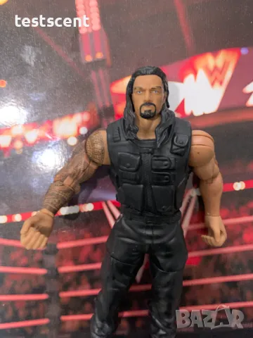 Екшън фигура WWE Roman Reigns Роман Рейнс Bloodline mattel figure елит missing hand, снимка 8 - Колекции - 48831273