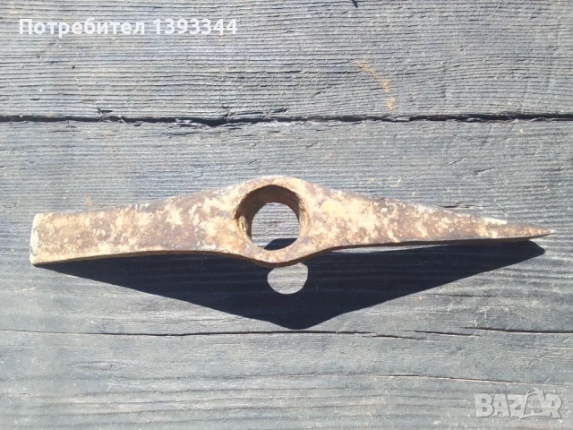 Старинен инструмент, Малка кирка, снимка 6 - Антикварни и старинни предмети - 51389858