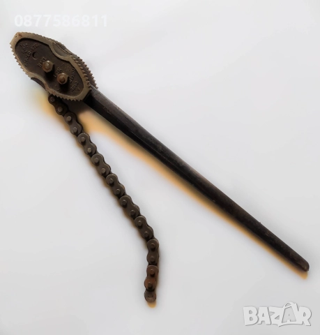 НОВ ОРИГИНАЛЕН НЕМСКИ ТРЪБЕН ВЕРИЖЕН КЛЮЧ DROP FORGED STEEL. ВЕРИЖНИ КЛЮЧОВЕ +