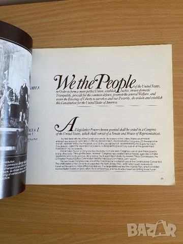 Конституция на САЩ, изд. по случай 200 год. от създаването на САЩ, снимка 4 - Специализирана литература - 46508732