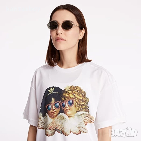 Adidas X Fiorucci  Women's Graphic T-shirt - дамска дизайнерска тениска Л