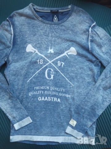 Gaastra 100% оригинален мъжки пуловер, L размер, снимка 2 - Пуловери - 52108536