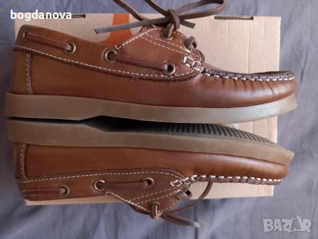 Затворени детски обувки от естествена кожа, снимка 7 - Детски обувки - 53998452