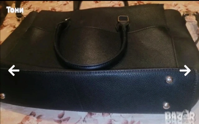 PRIMARK Оригинал Нова Дамска Голяма Чанта Изцяло от Естествена Кожа , снимка 7 - Чанти - 52531743