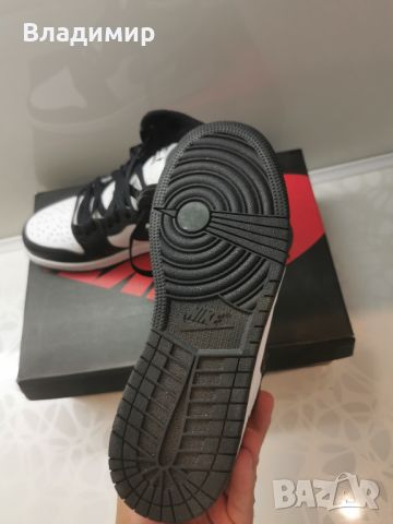 Jordan 1 Black/White Мъжки-Дамски Обувки 36 EUR+ Кутия., снимка 5 - Маратонки - 46461279