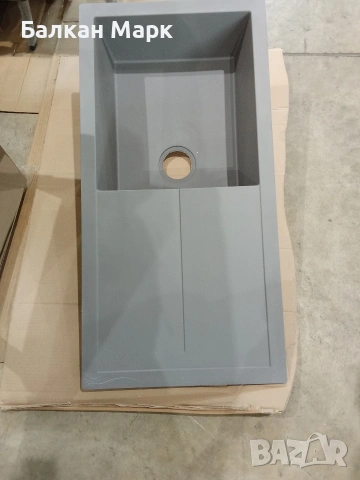 ТОП ЦЕНА] Нова Гранитна мивка 100см Respekta – Пълен комплект(5), снимка 5 - Мивки - 53982158