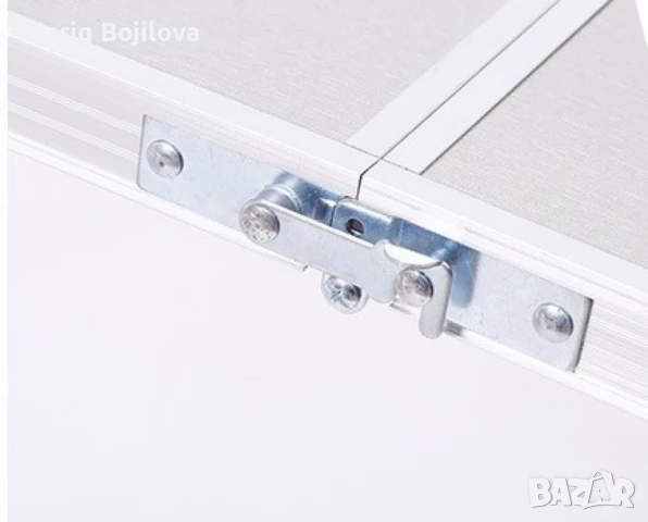 Къмпинг комплект 3 в 1: Сгъваема маса с 4 стола и чадър , снимка 2 - Маси - 50680533