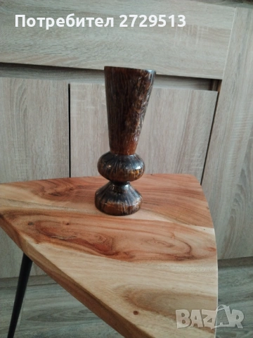 Ваза тъмен каталин СОЦ, снимка 6 - Вази - 53936098