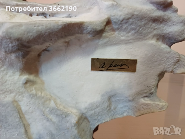 Бронзов бюст, снимка 2 - Статуетки - 52514513