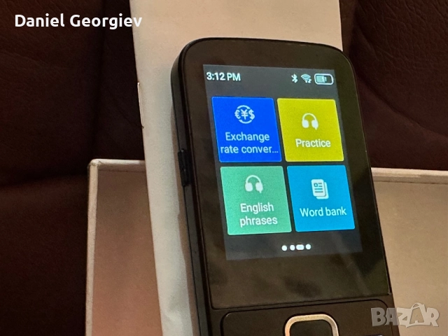 Чисто нов цифров преводач с изкуствен интелект, 138 езика, 8GB, снимка 4 - Друга електроника - 52912925