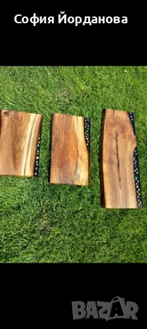 Дъски от орех с епоксидна смола , снимка 3 - Други стоки за дома - 51903021