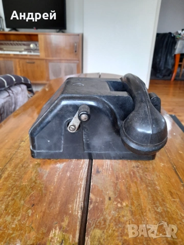 Стар телефон Т-ТМ-60, снимка 2 - Антикварни и старинни предмети - 54271755