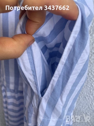 Рокля  елегантна памук с джобове, снимка 5 - Рокли - 50837405