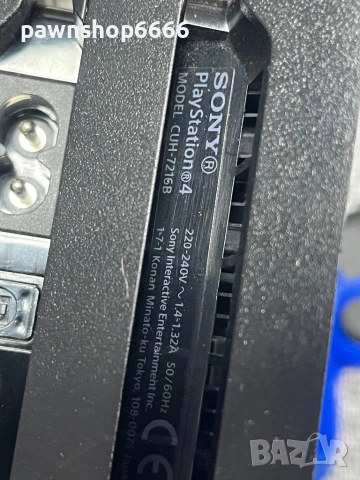 Игрална конзола PS4 PRO CUH-7216B, снимка 4 - Игри за PlayStation - 53653445