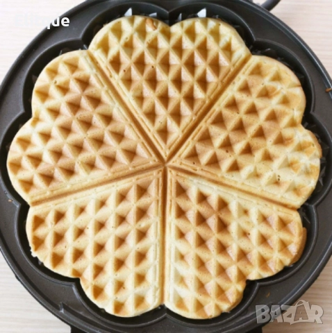 Гофретник Rosberg, 1200W, 5 гнезда, Черен, снимка 3 - Други - 52889142