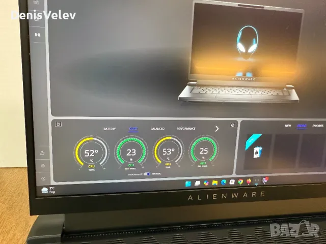 Alienware M15 R7 QHD 240HZ i7 12700H/16GB DDR5/RTX 3060 6GB 130w/1TB, снимка 6 - Лаптопи за игри - 48904580