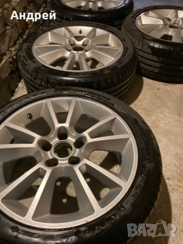 Джанти Ronal Opel 17ки, Гуми Dunlop Sport Maxx XL 225/45/17, снимка 3 - Гуми и джанти - 54177919