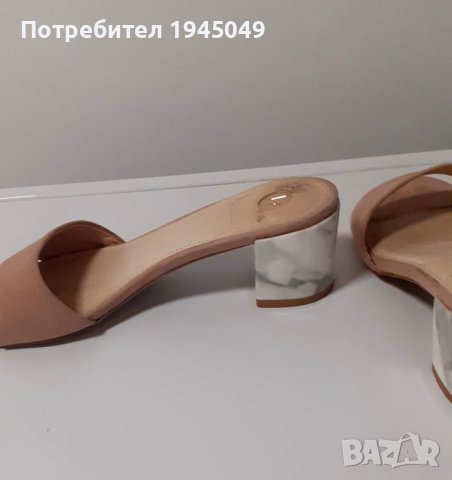 Елегантни дамски чехли - 38 номер, снимка 4 - Чехли - 50941824