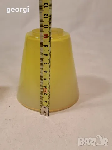 ретро жълти плафони за лампа или полилей 6/1, снимка 3 - Настолни лампи - 49279069