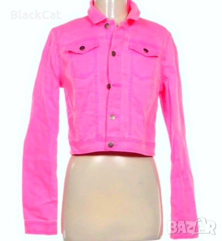 Розово Дънково Яке, снимка 3 - Якета - 53511172