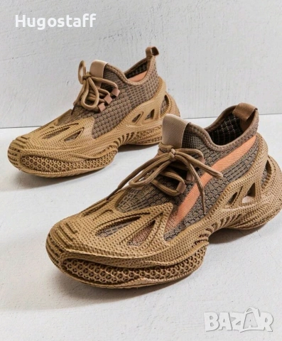 Нови Ултра леки професионални маратонки от военно кафяво зелено дишащи спортни 45/46, снимка 3 - Маратонки - 54230642