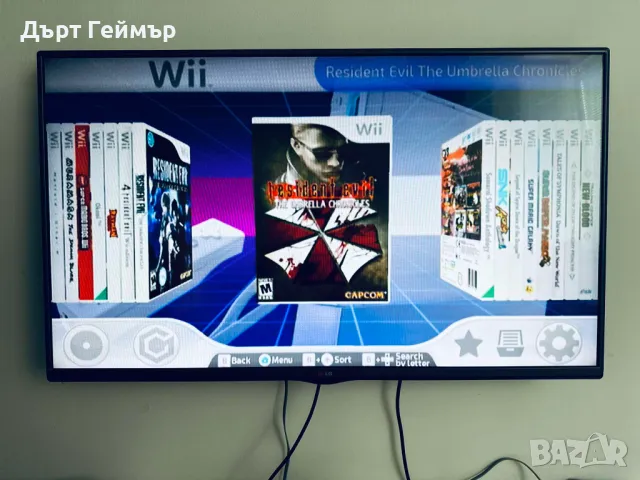 Хакнат Nintendo Wii + 50 игри Нинтендо Хак ПЪЛЕН КОМПЛЕКТ, снимка 11 - Nintendo конзоли - 47514087