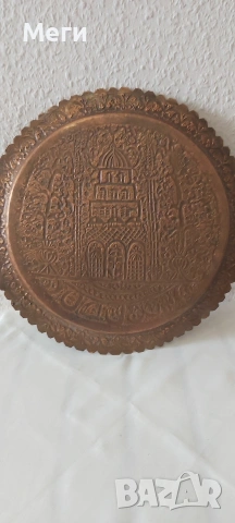 Винтидж меден поднос , снимка 6 - Антикварни и старинни предмети - 53061636